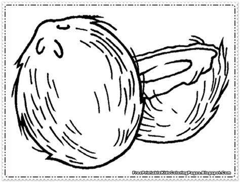 coconut printable coloring page amp blogger design
