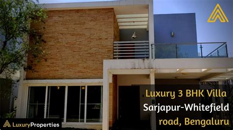 Lp 32 Fully Furnished Luxury 3 Bhk Independent Villa Sarjapur Rd