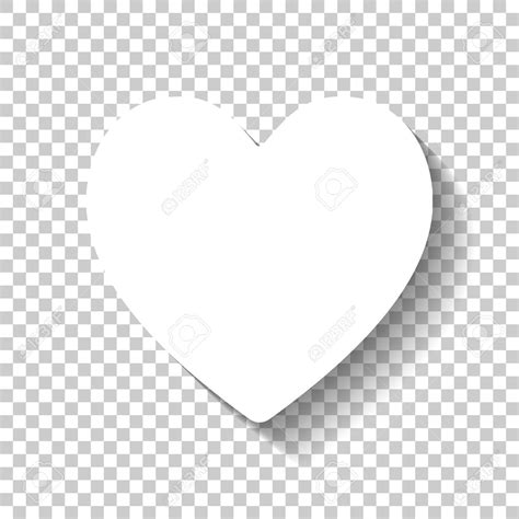 white heart clipart transparent background   cliparts