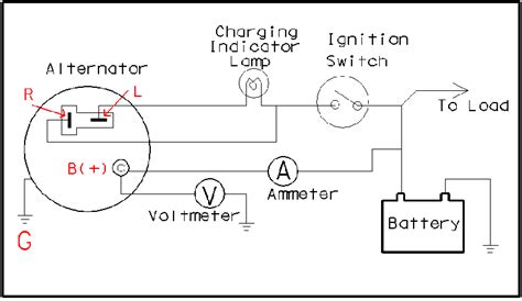 gm alternator wiring diagram internal regulator robhosking diagram