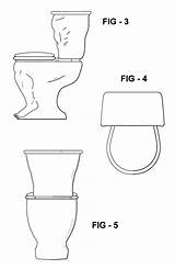Patents Toilet sketch template
