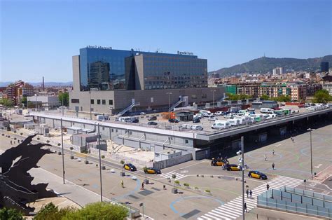 barcelona sants railway station barcelona  structurae