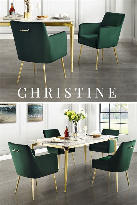 christine dining chair set   dining chairs velvet dining chairs