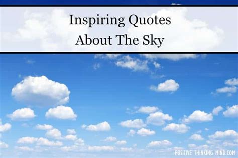 quotes   sky positive thinking mind
