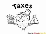 Taxes Titel Malvorlage sketch template