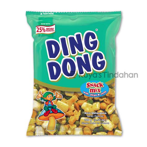 ding dong snack mix 100g grocery from kuya s tindahan uk