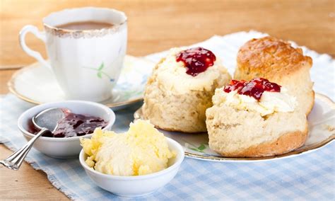 Devonshire Tea For Two The Tea Rose Groupon