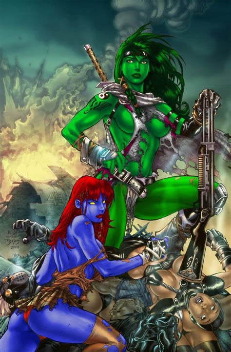 The Galaxy Junkyard Image Of The Day Mystique She Hulk