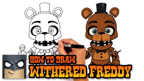 How To Draw Withered Freddy Five Nights At Freddy S