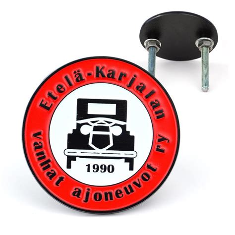 custom car emblem logo metal enamel car badge    pin badge