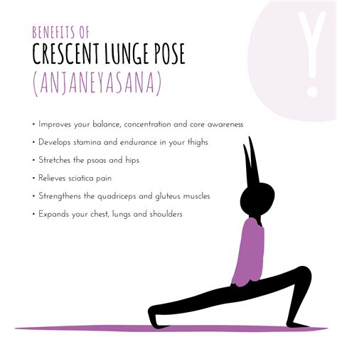 crescent lunge   dynamic standing yoga pose  utilizes