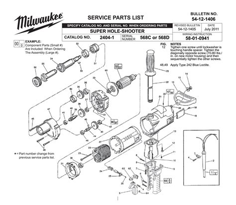 milwaukee tool parts  shipping