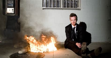 hot titans bunny burning i aaron paul