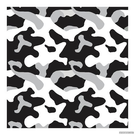 complex camo pattern stencils printable printablercom camo stencil