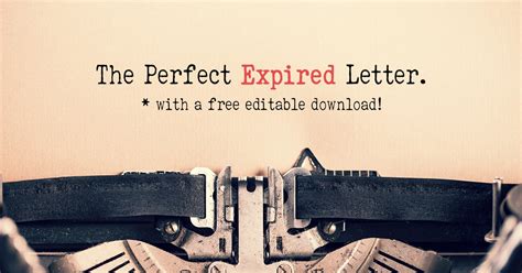 luxvtthe perfect expired listing letter  editable  ms word luxvt
