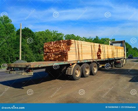 truck carrying goods editorial image image  freight