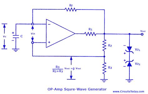 square wave generator  op amp  repository circuits  nextgr