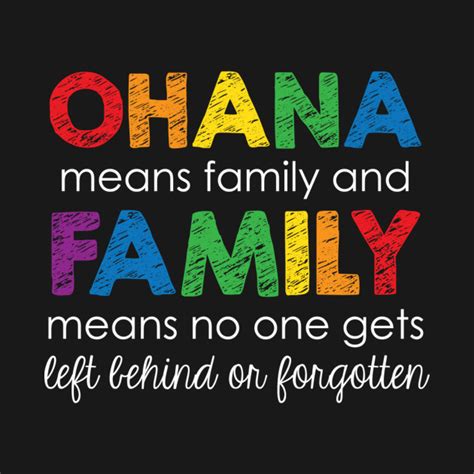 ohana means family ohana  shirt teepublic