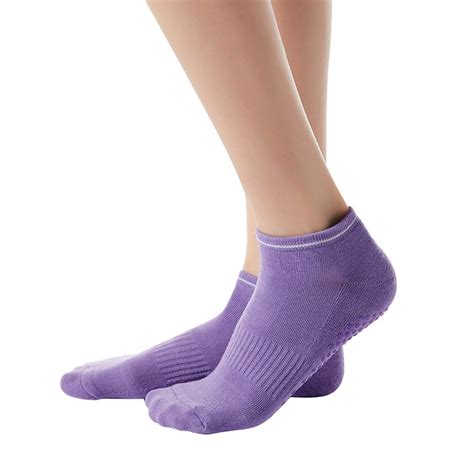 slip yoga socks  women anti skid barre fitness socks  grips  women walmartcom