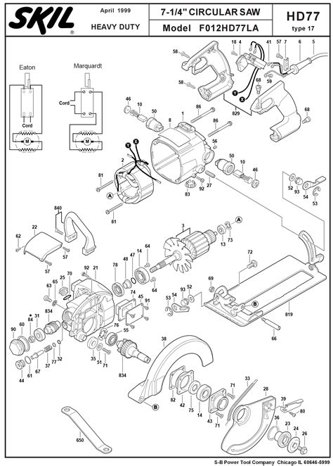 skilsaw worm drive table  parts diagram  reviewmotorsco