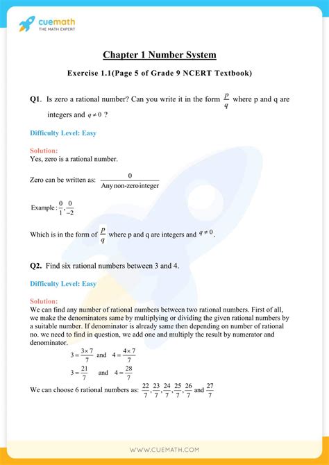 ncert solutions class  maths chapter  number systems access