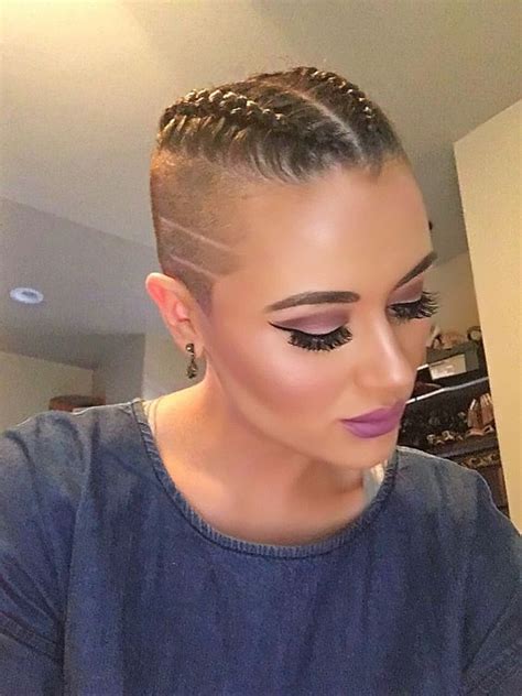 modern shaved hairstyles  edgy undercuts  women