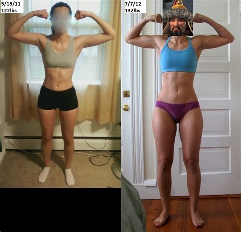 This Is What A 10lb Muscle Gain Looks Like On A Woman Fitness