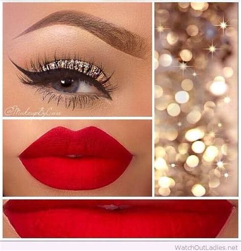 25 Pretty Christmas Makeup Ideas To Make You Look Hot In 2021 Holiday