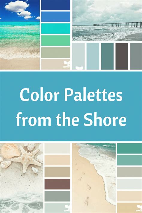 These Beach Color Palettes Will Help You Create Your Own Beach Color