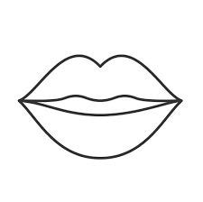 lips coloring pages  coloring pages  printable lip outline