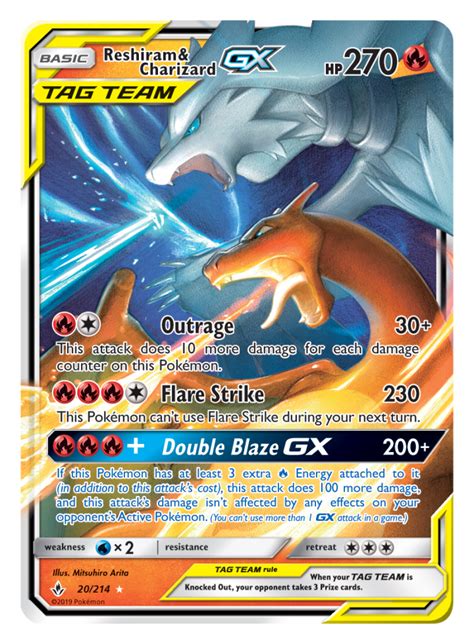 Charizard Pairs With Fire Type Legendary For Powerful New Tag Team Gx