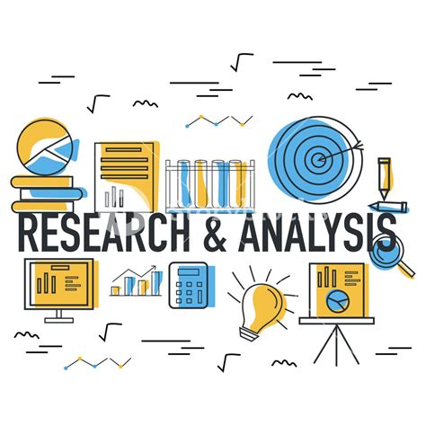 creative research  analysis infographic elements  grey background