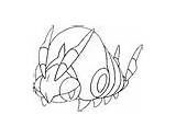 Pokemon Venipede Coloring Pages Morningkids sketch template