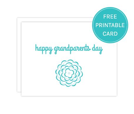 madebycristinamariecom  grandparents day printable card