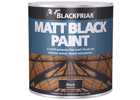 Matt Black Paint - Blackfriar