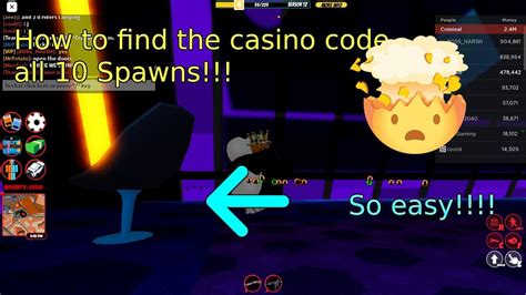 find  casino code  jailbreak   spots quick  easy youtube