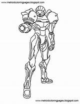 Coloring Metroid Pages Samus Super Smash Bros Clipart Nintendo Popular Library Coloringhome Zero Suit sketch template