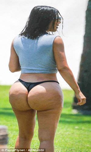 kim kardashian s butt is looking like cottage cheese
