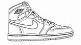 Dunk Jordan Schuhe Foamposites sketch template