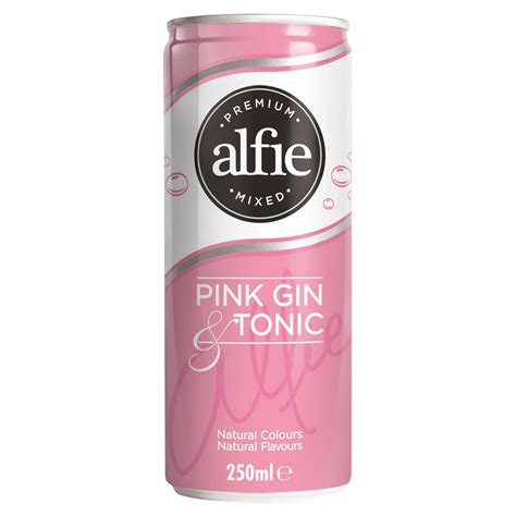 alfie pink gin tonic ml gin iceland foods