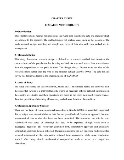 chapter  research methodology  introduction