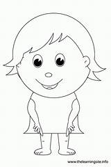 Coloring Body Pages Human Clipart Preschoolers Toddlers Library Part Line High sketch template