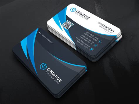 corporate business card business card templates creative market