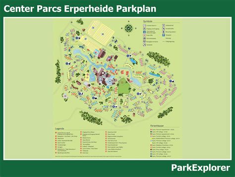 karte und lageplan von center parcs erperheide parkexplorer