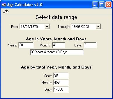 age calculator readyforsoftware
