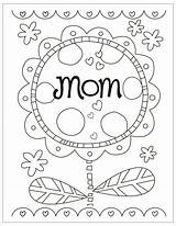 Coloring Mothers Pages Mom Flower Mother Printable Print Preschool Frame Nana Hallmark Happy Book Retirement Ever Colouring Color Sheets Template sketch template