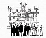Downton Abbey Coloring Book Printables Visit Dowton Adult Pages Choose Board Display Use Inspiring Costumes Sets sketch template
