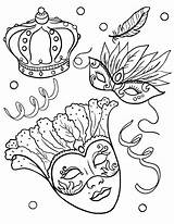 Gras Coloring Pages Mardi Sheets Printable Adult Kids Crafts Carnival Masks Colouring Coloringcafe Choose Board sketch template