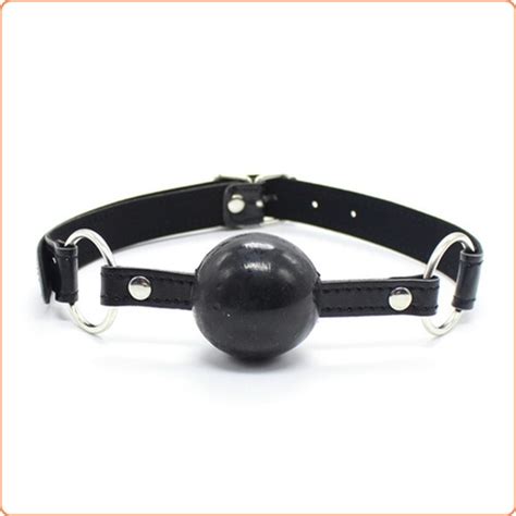 pin buckle o ring black strap ball gag adult sex toys