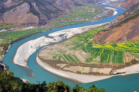 fiume  yangtze immagine stock immagine  spettacolare